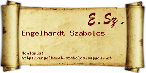 Engelhardt Szabolcs névjegykártya